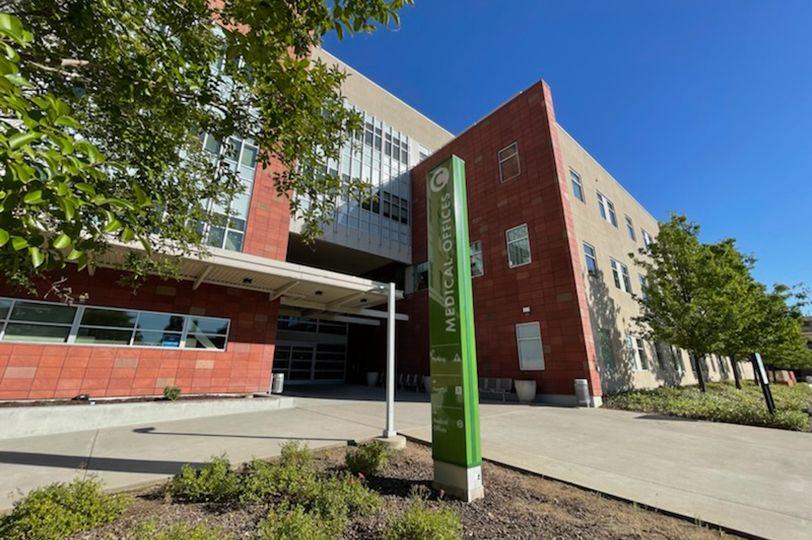 3-story medical office building exterior elevation view